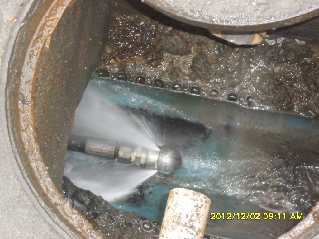 横栏镇污水管道高压清洗