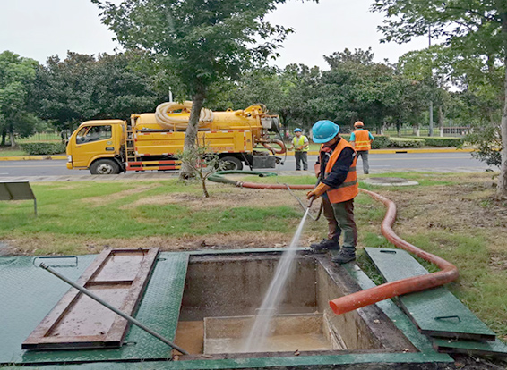 横栏镇化油池清理